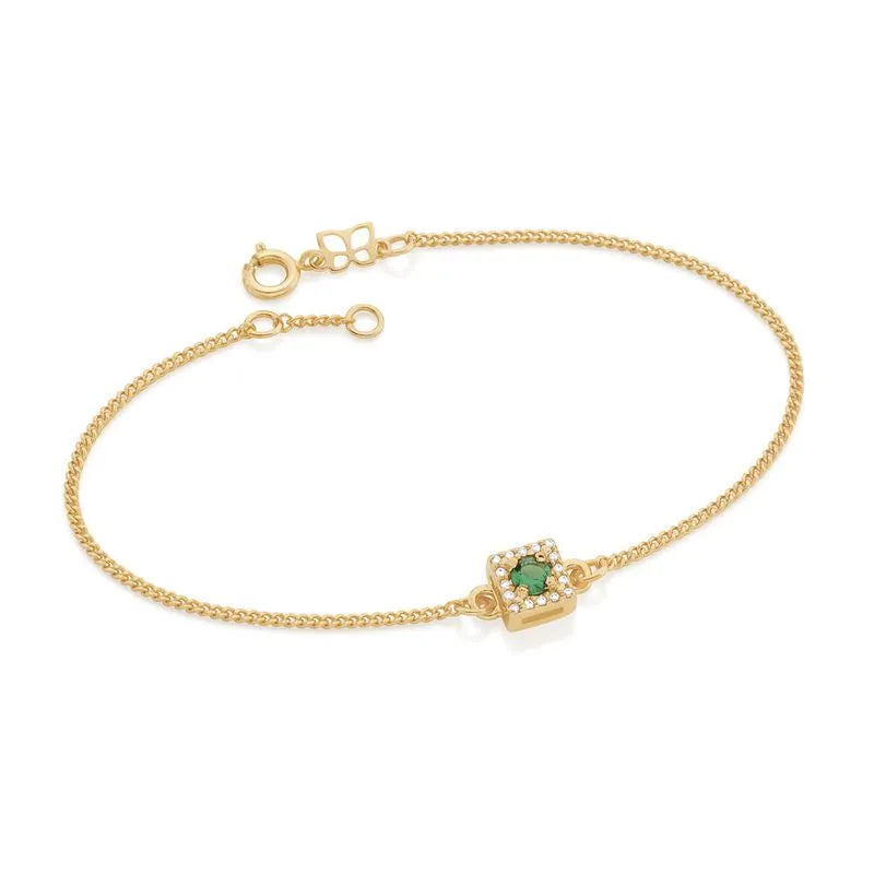 Esencia Zen — Pulsera Cristal Esmeralda