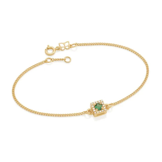 Esencia Zen — Pulsera Cristal Esmeralda
