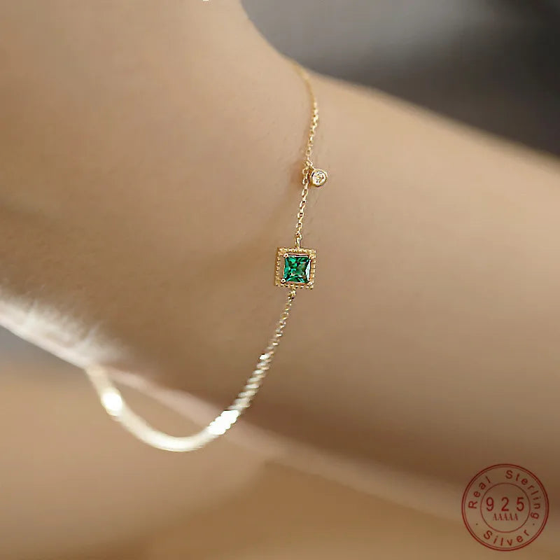 Esencia Zen — Pulsera Cristal Esmeralda