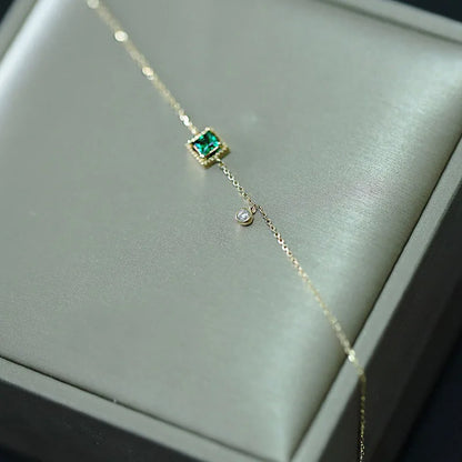 Esencia Zen — Pulsera Cristal Esmeralda