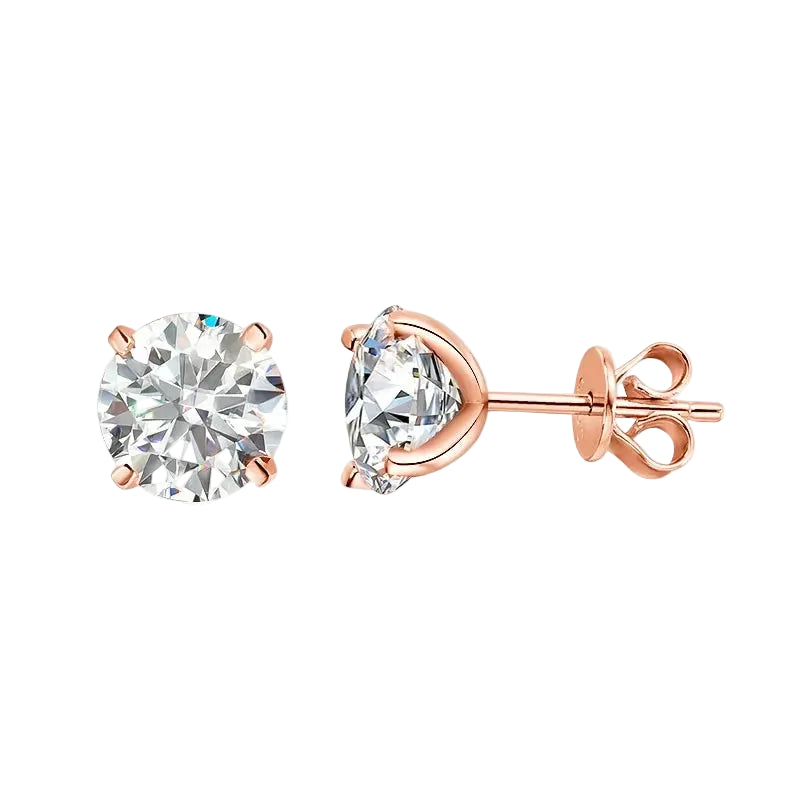 Luz Imperial — Pendientes Moissanite
