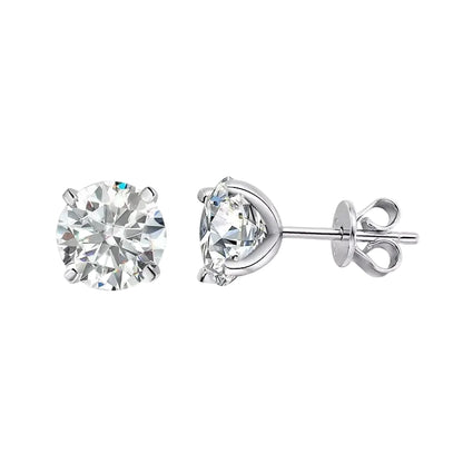 Luz Imperial — Pendientes Moissanite