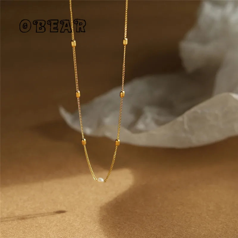 Grano de Luz — Collar Perlas Naturales