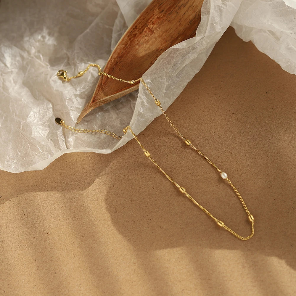 Grano de Luz — Collar Perlas Naturales
