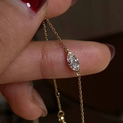 Geometría Áurea — Pulsera de Circonia