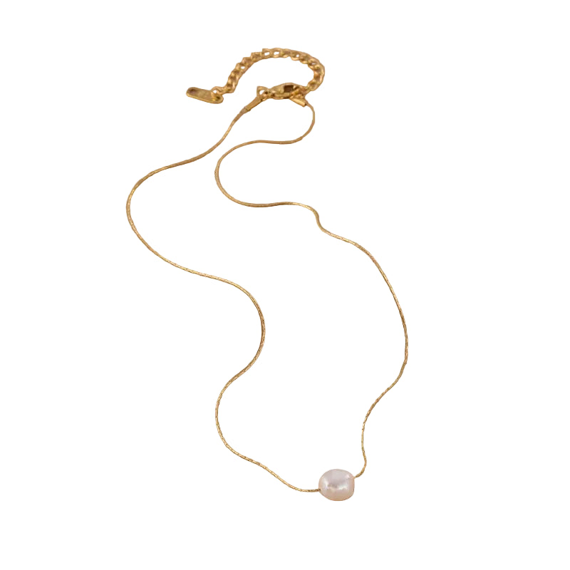 Perla Natura — Collar Choker con Perla
