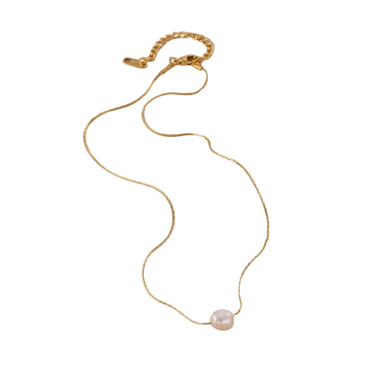 Perla Natura — Collar Choker con Perla